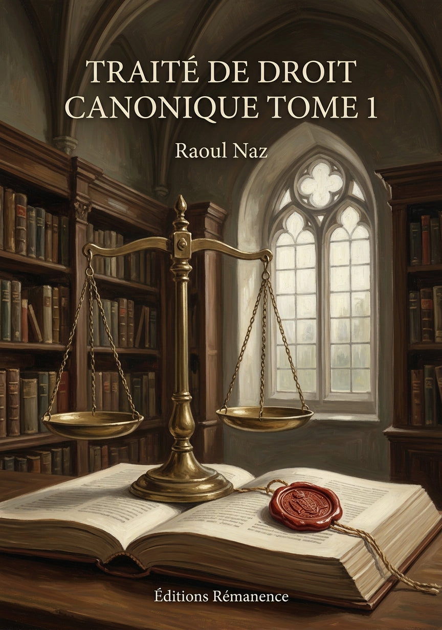 Traité de Droit canonique Tome 1 - Raoul Naz (Couverture)