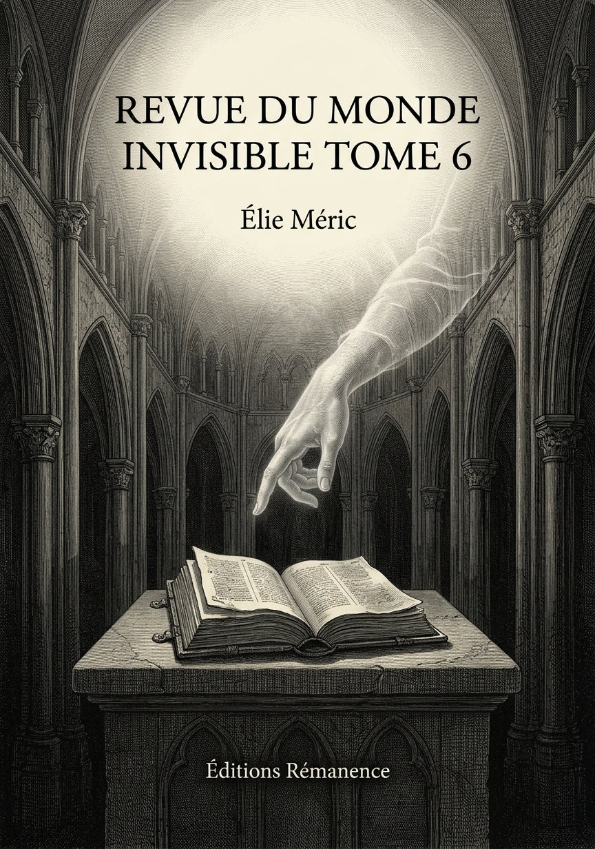 Revue du monde invisible Tome 6 - Élie Méric (Couverture)