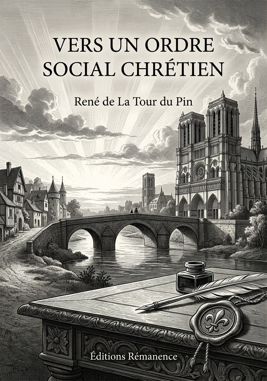 Vers un ordre social chrétien - René de La Tour du Pin (Couverture)