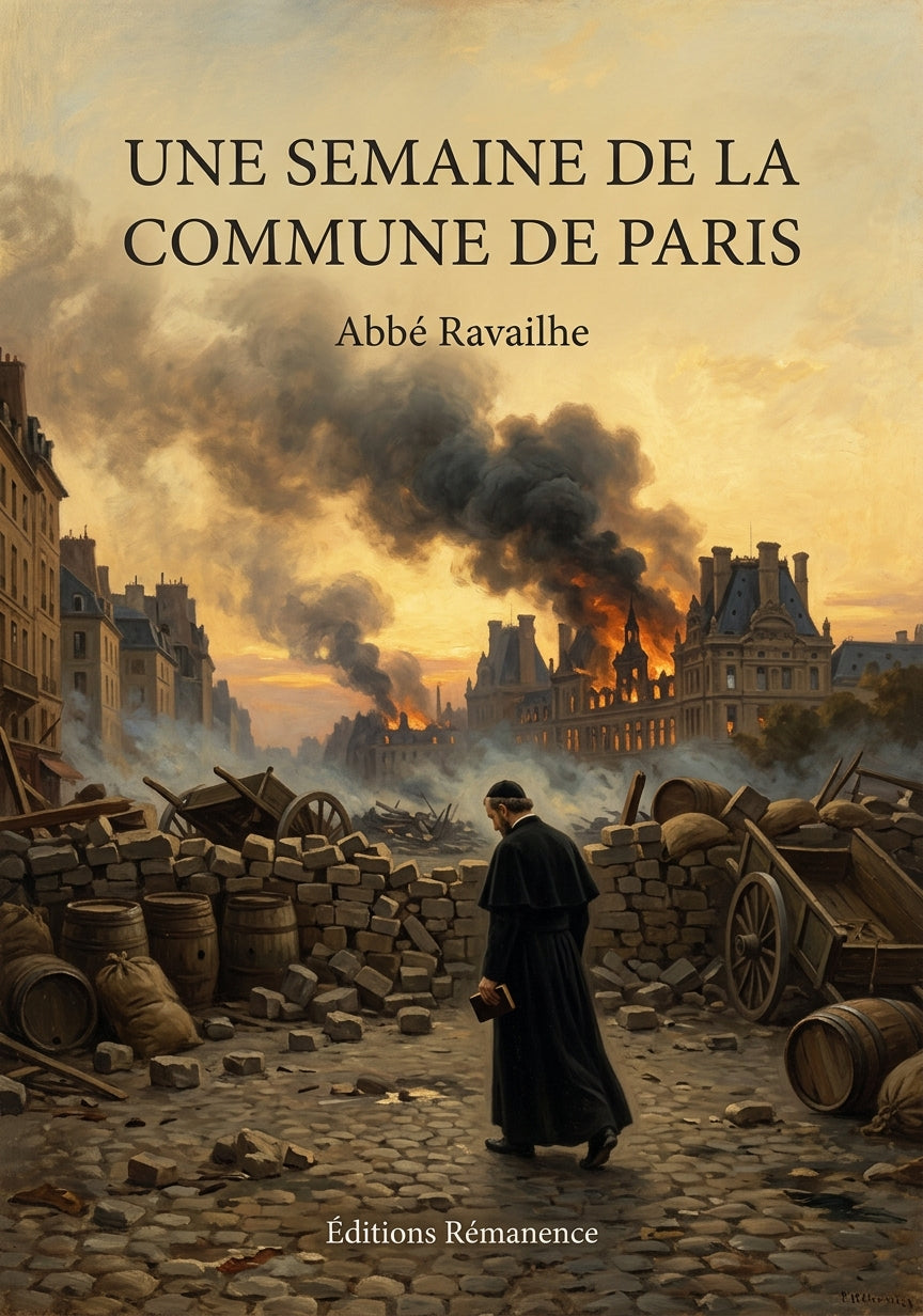 Une semaine de la Commune de Paris - Abbé Ravailhe (Couverture)