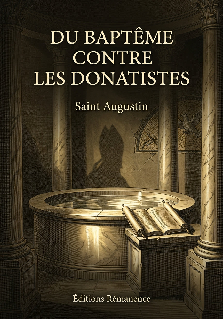 Du baptême contre les donatistes - Saint Augustin (Couverture)
