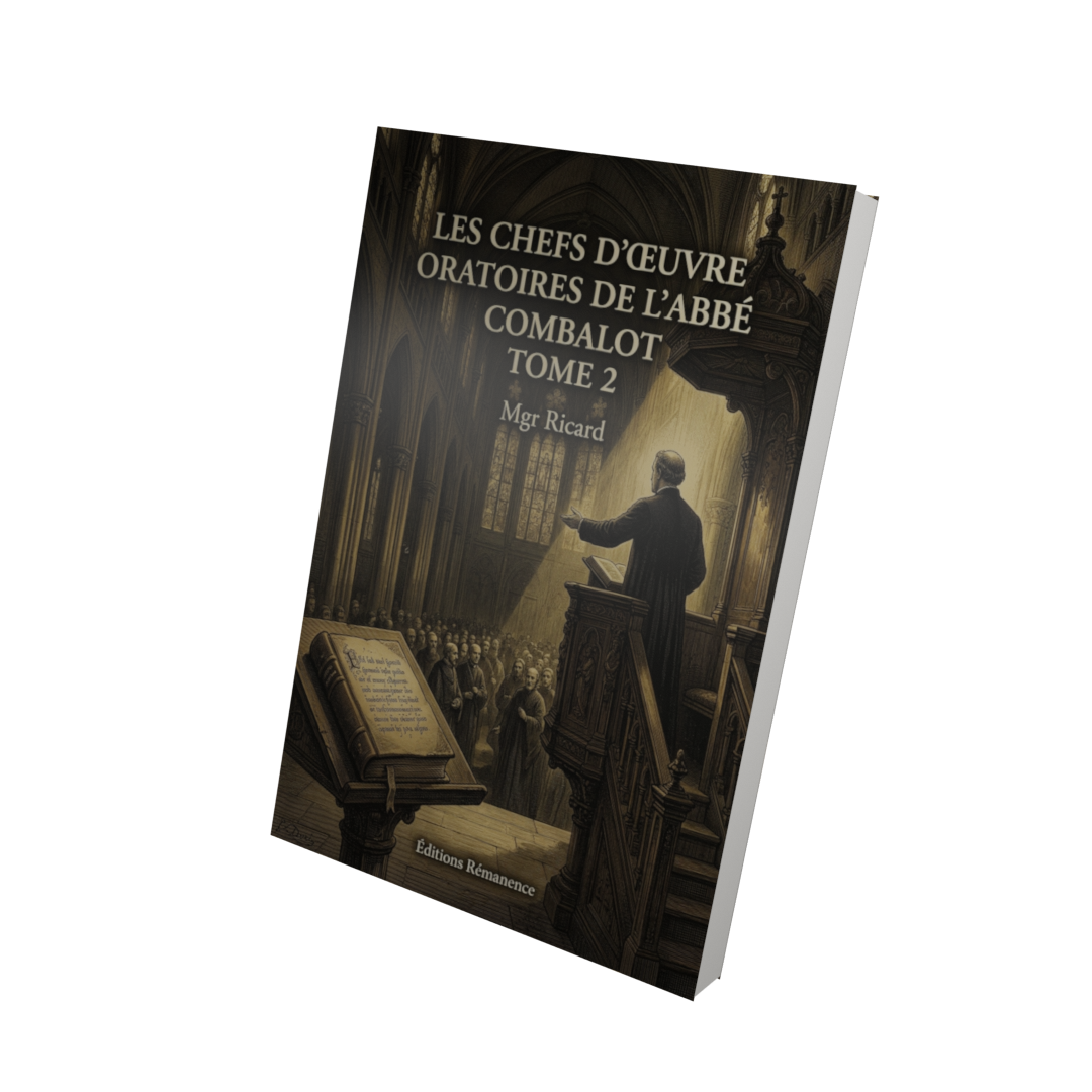Les chefs d'oeuvre oratoires de l'abbé Combalot Tome 2 - Mgr Ricard (Vue 3D)