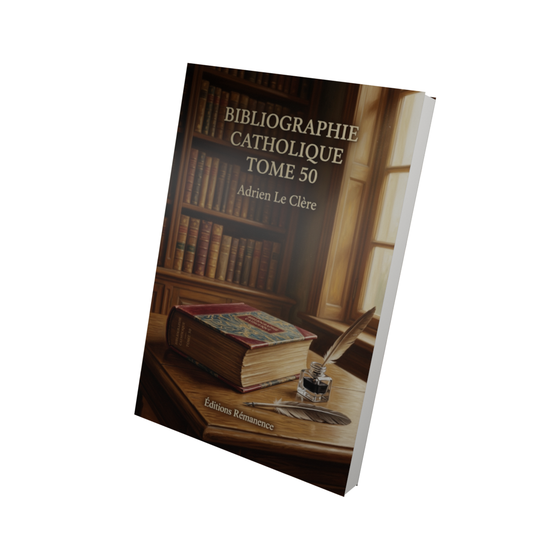 Bibliographie catholique Tome 50 - Adrien Le Clère (Vue 3D)
