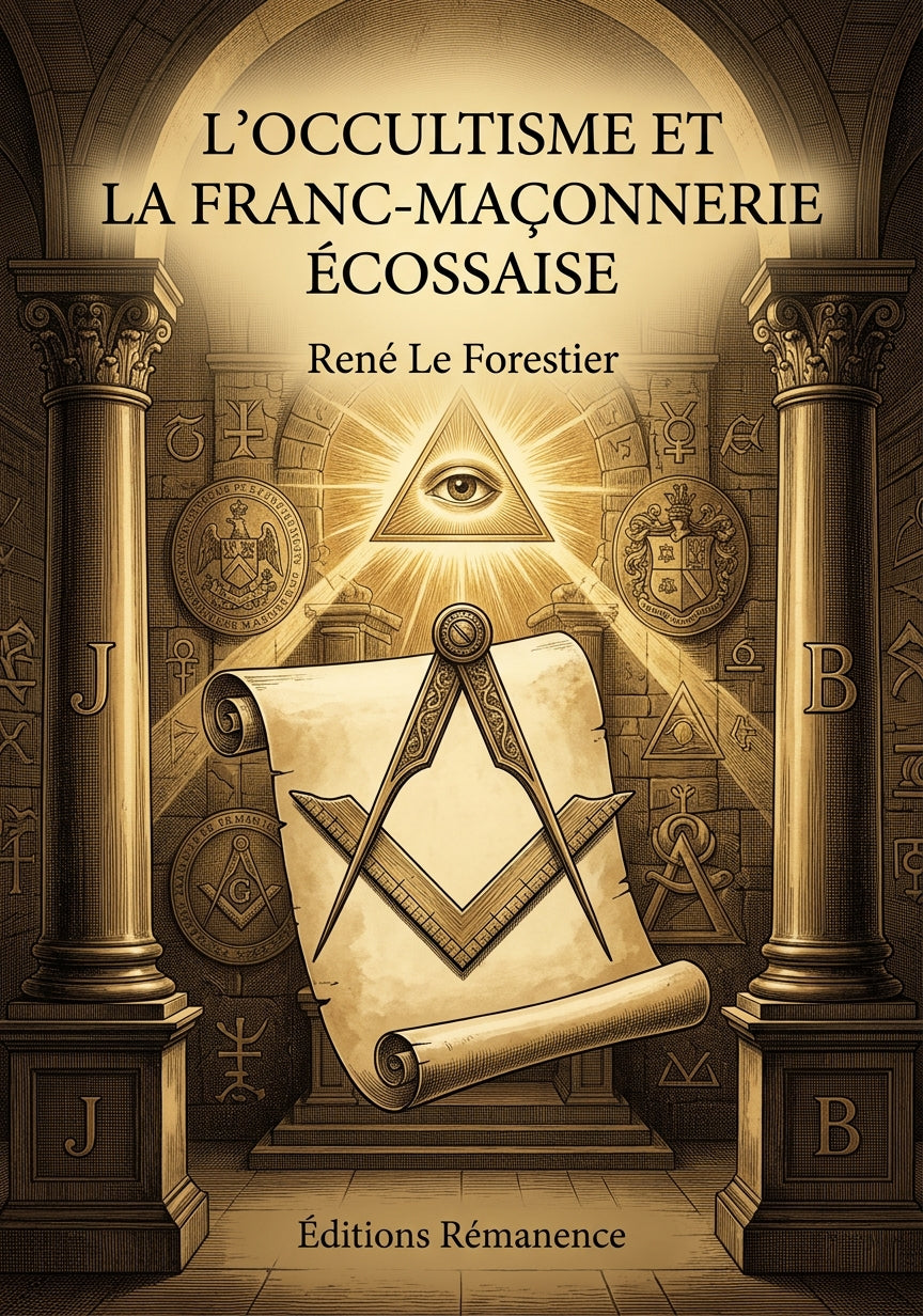 L'occultisme et la Franc-Maçonnerie écossaise - René Le Forestier (Couverture)