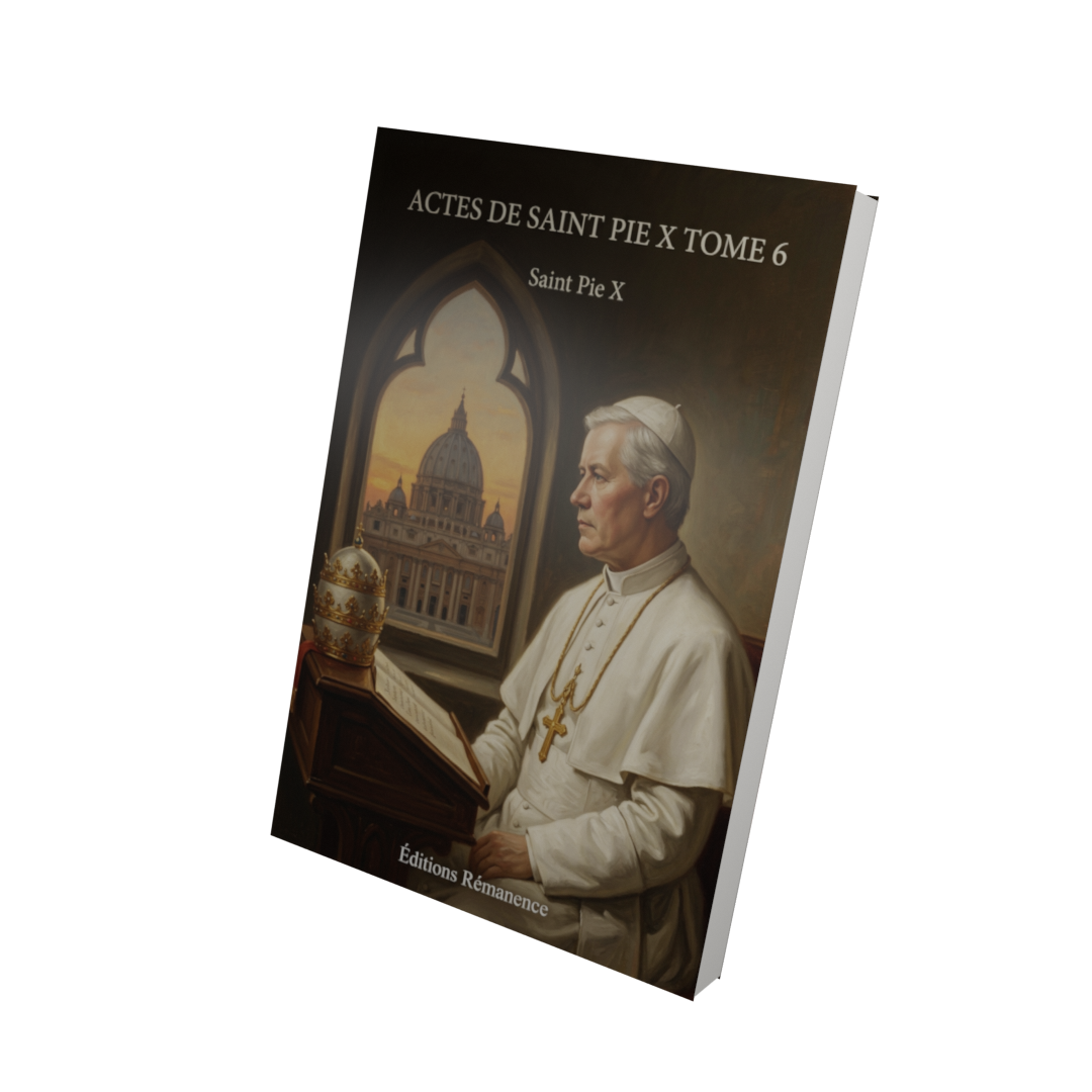 Actes de Saint Pie X Tome 6 - Saint Pie X (Vue 3D)
