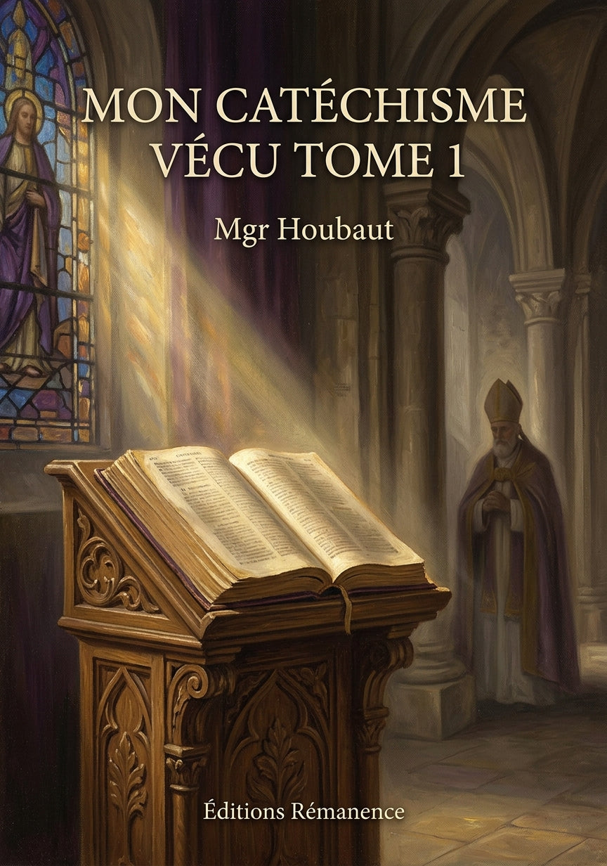 Mon catéchisme vécu Tome 1 - Mgr Houbaut (Couverture)