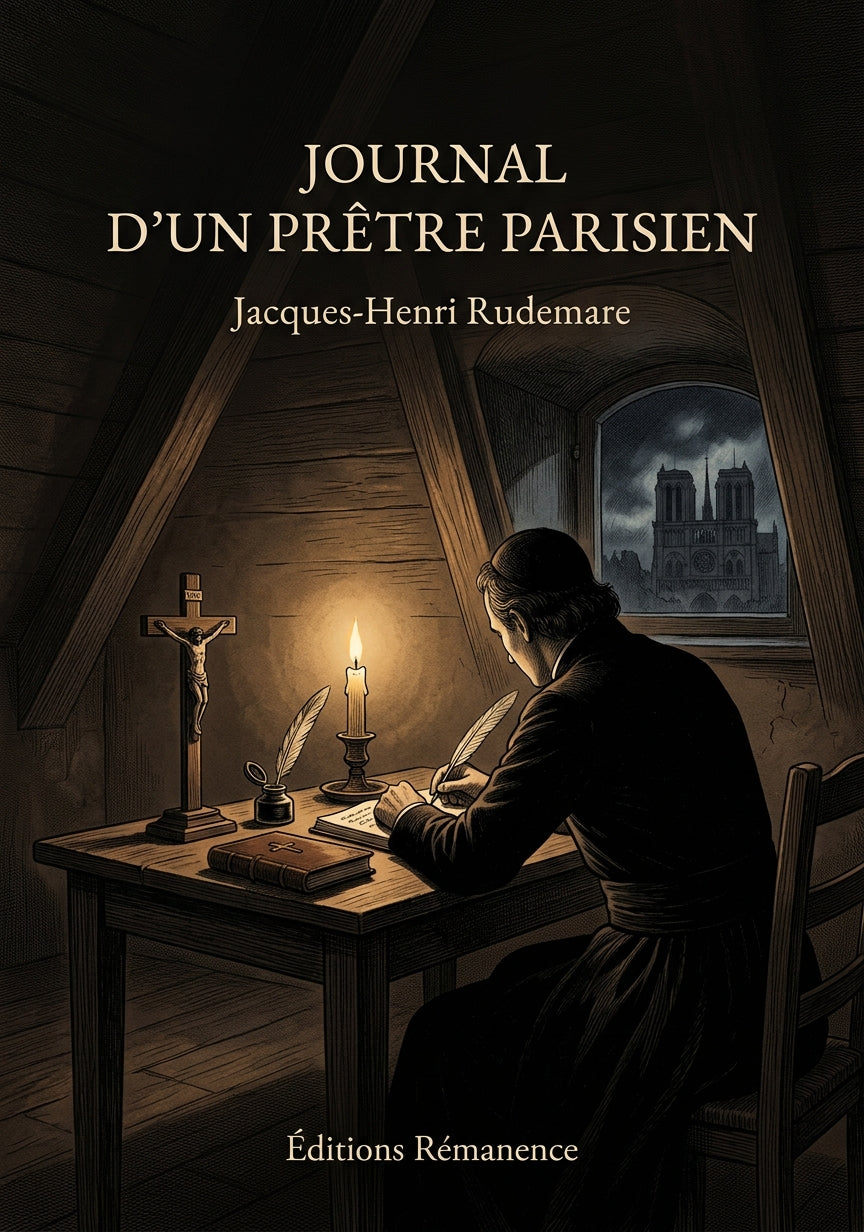Journal d'un prêtre parisien - Jacques-Henri Rudemare (Couverture)
