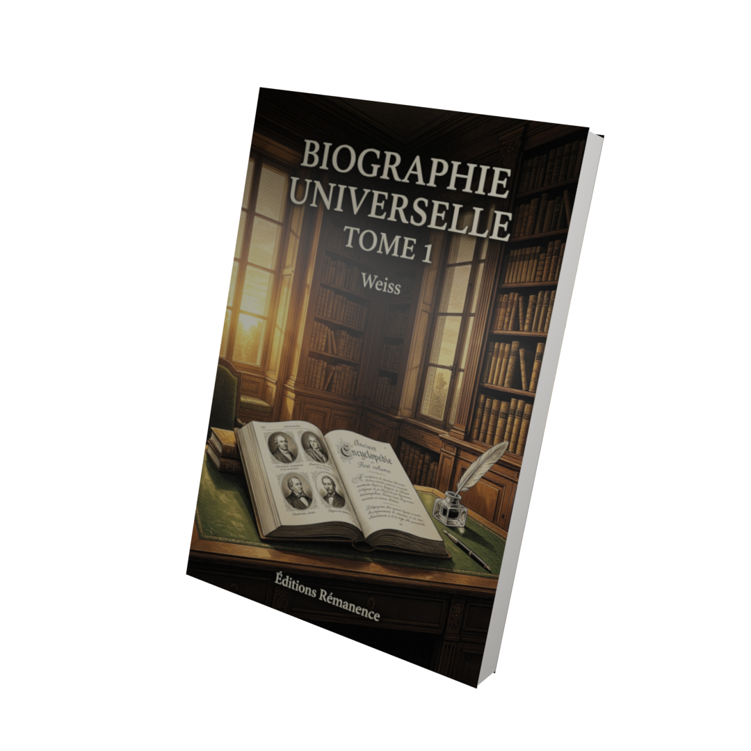 Biographie universelle Tome 1 - Weiss (Vue 3D)