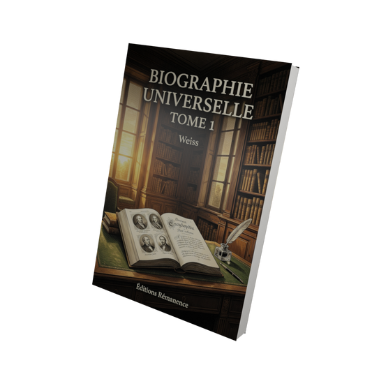 Biographie universelle Tome 1 - Weiss (Vue 3D)