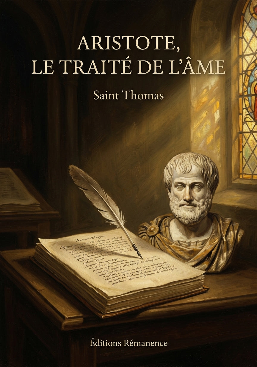 Aristote, le traité de l'âme - Saint Thomas (Couverture)