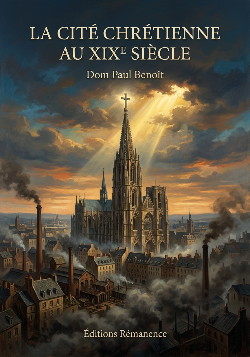 La cité chrétienne au XIXe siècle - Dom Paul Benoît (Couverture)