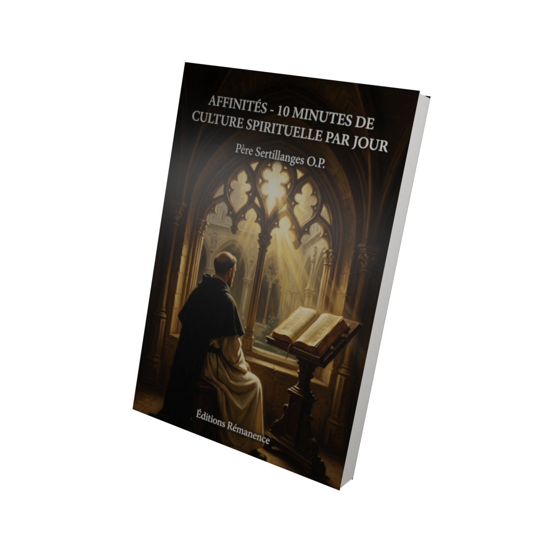 Affinités - 10 minutes de culture spirituelle par jour - Père Sertillanges O.P. (Vue 3D)