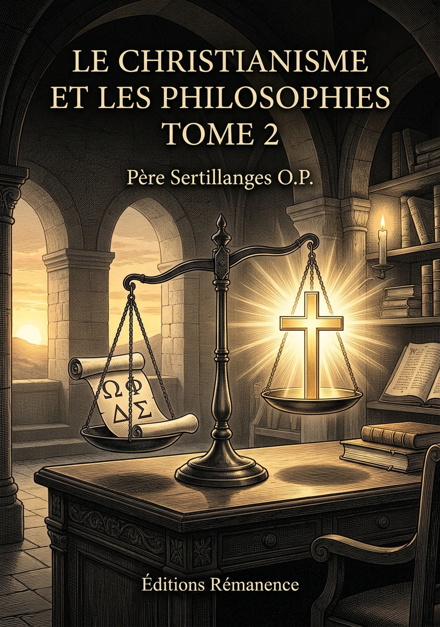 Le christianisme et les philosophies Tome 2 - Père Sertillanges O.P. (Couverture)