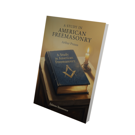 A study in American Freemasonry - Arthur Preuss (Vue 3D)