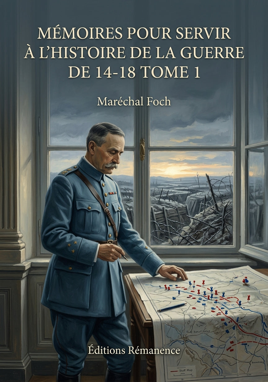 Mémoires pour servir à l'histoire de la guerre de 14-18 Tome 1 - Maréchal Foch (Couverture)