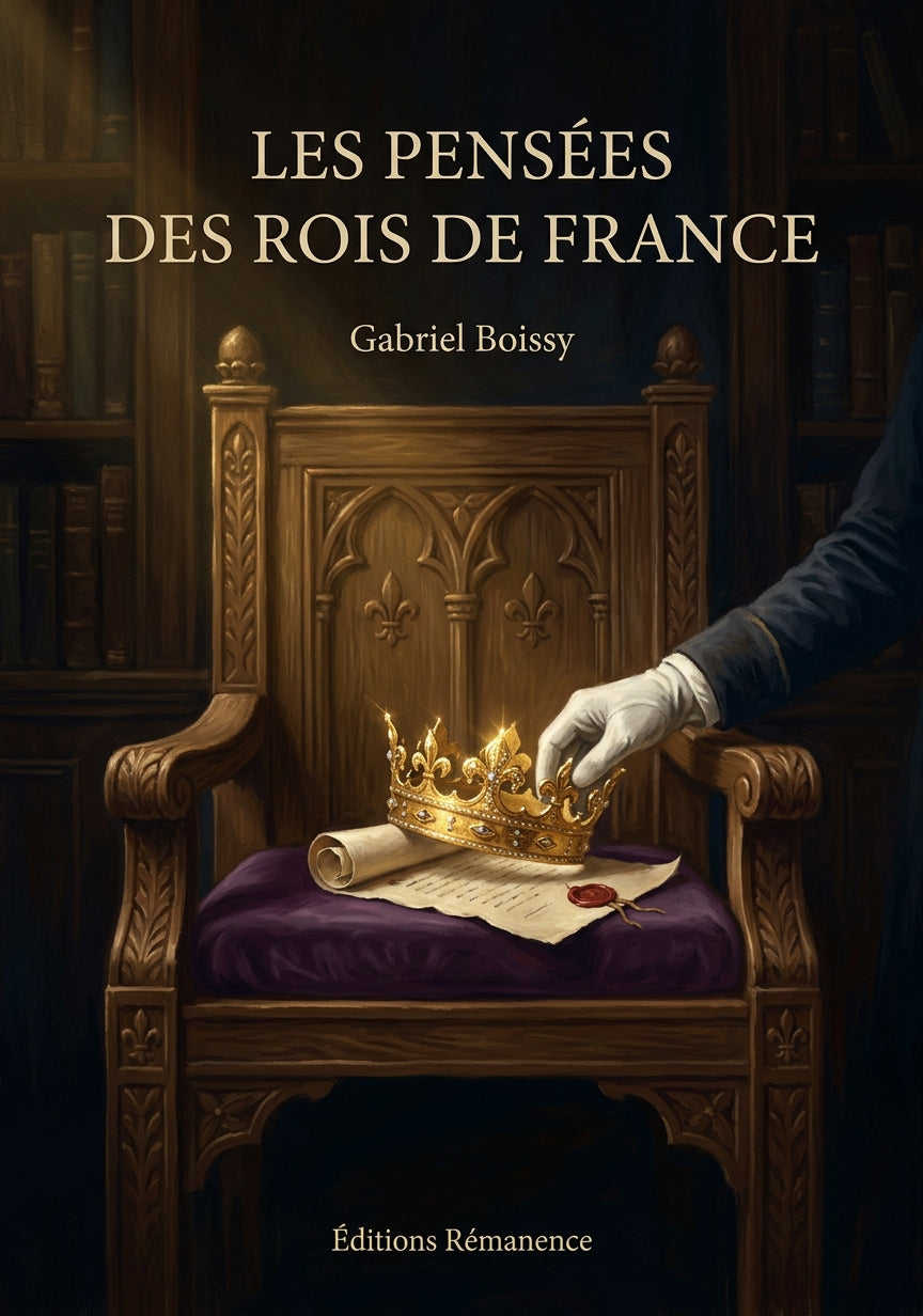 Les Pensées des Rois de France - Gabriel Boissy (Couverture)