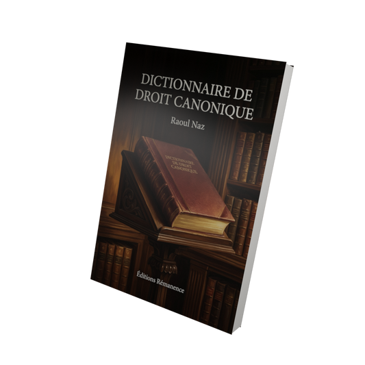 Dictionnaire de Droit canonique - Raoul Naz (Vue 3D)