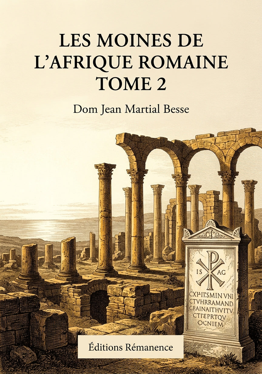 Les moines de l'Afrique romaine Tome 2 - Dom Jean Martial Besse (Couverture)