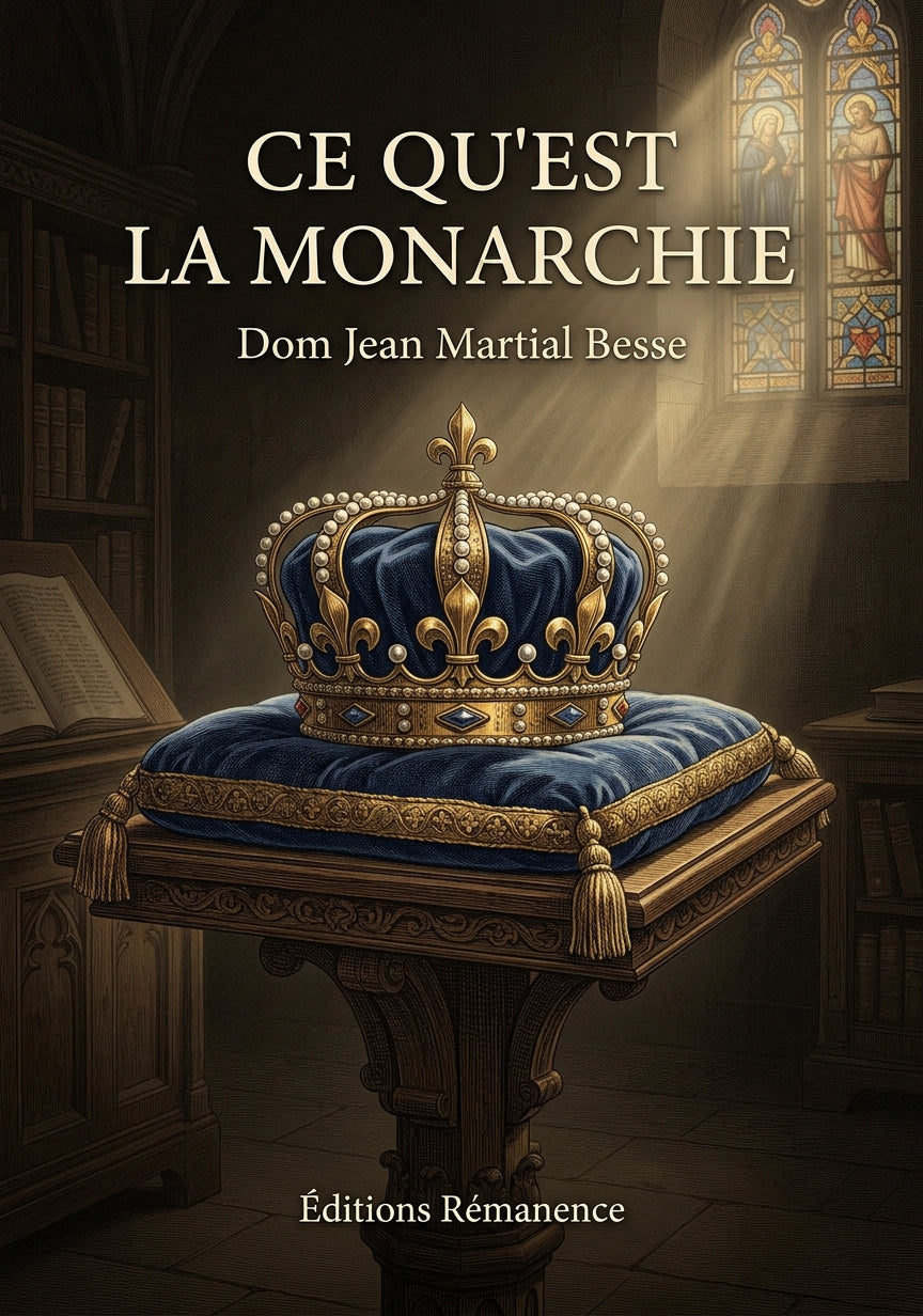 Ce qu'est la monarchie - Dom Jean Martial Besse (Couverture)