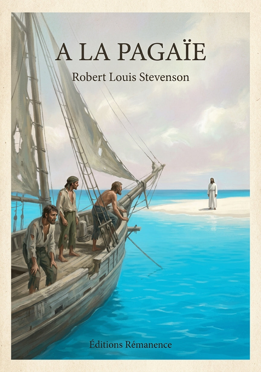 A la pagaïe - Robert Louis Stevenson (Couverture)
