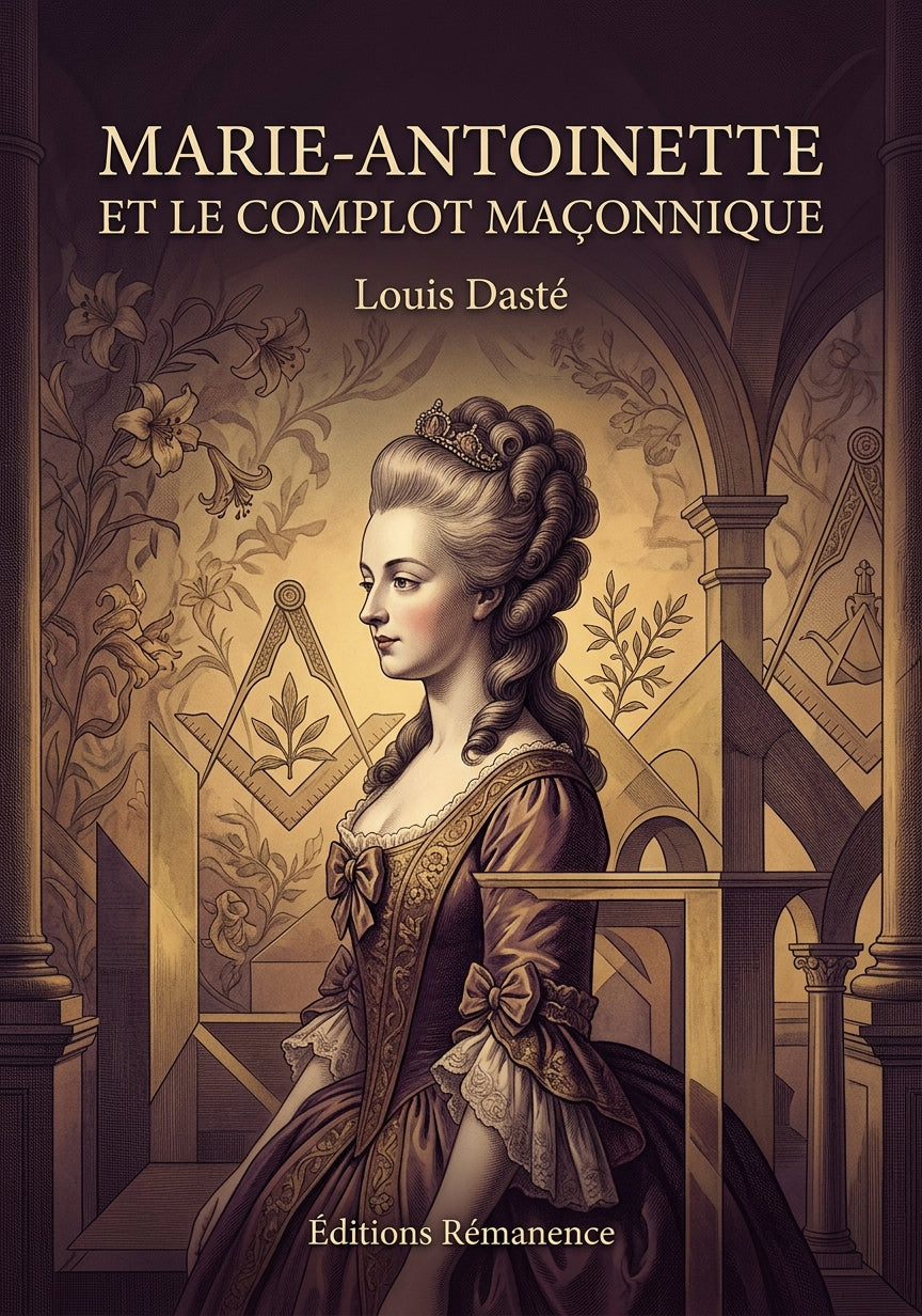 Marie-Antoinette et le complot maçonnique - Louis Dasté (Couverture)