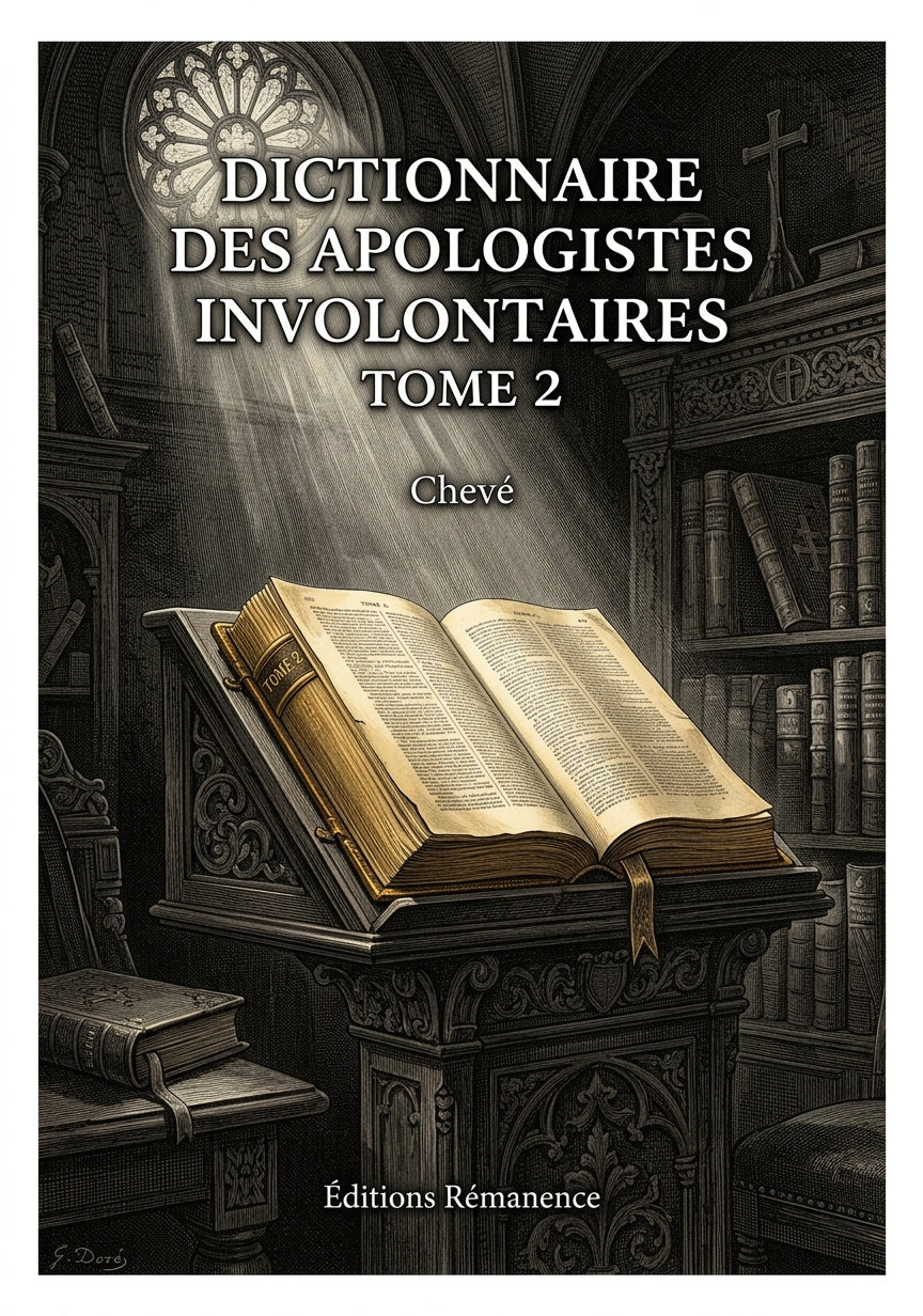 Dictionnaire des apologistes involontaires Tome 2 - Chevé (Couverture)