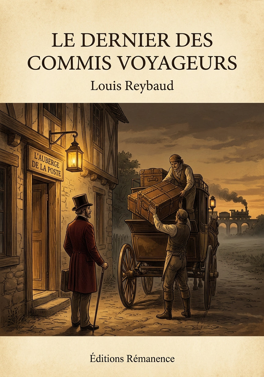Le dernier des commis voyageurs - Louis Reybaud (Couverture)