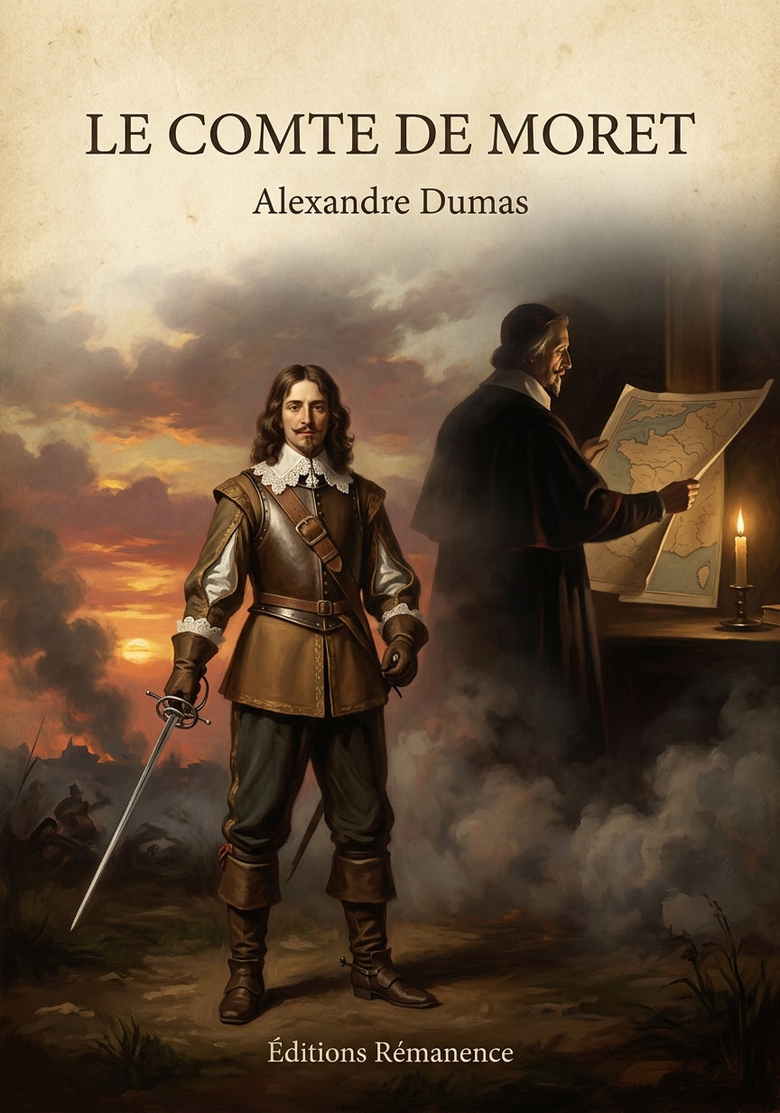 Le comte de Moret - Alexandre Dumas (Couverture)