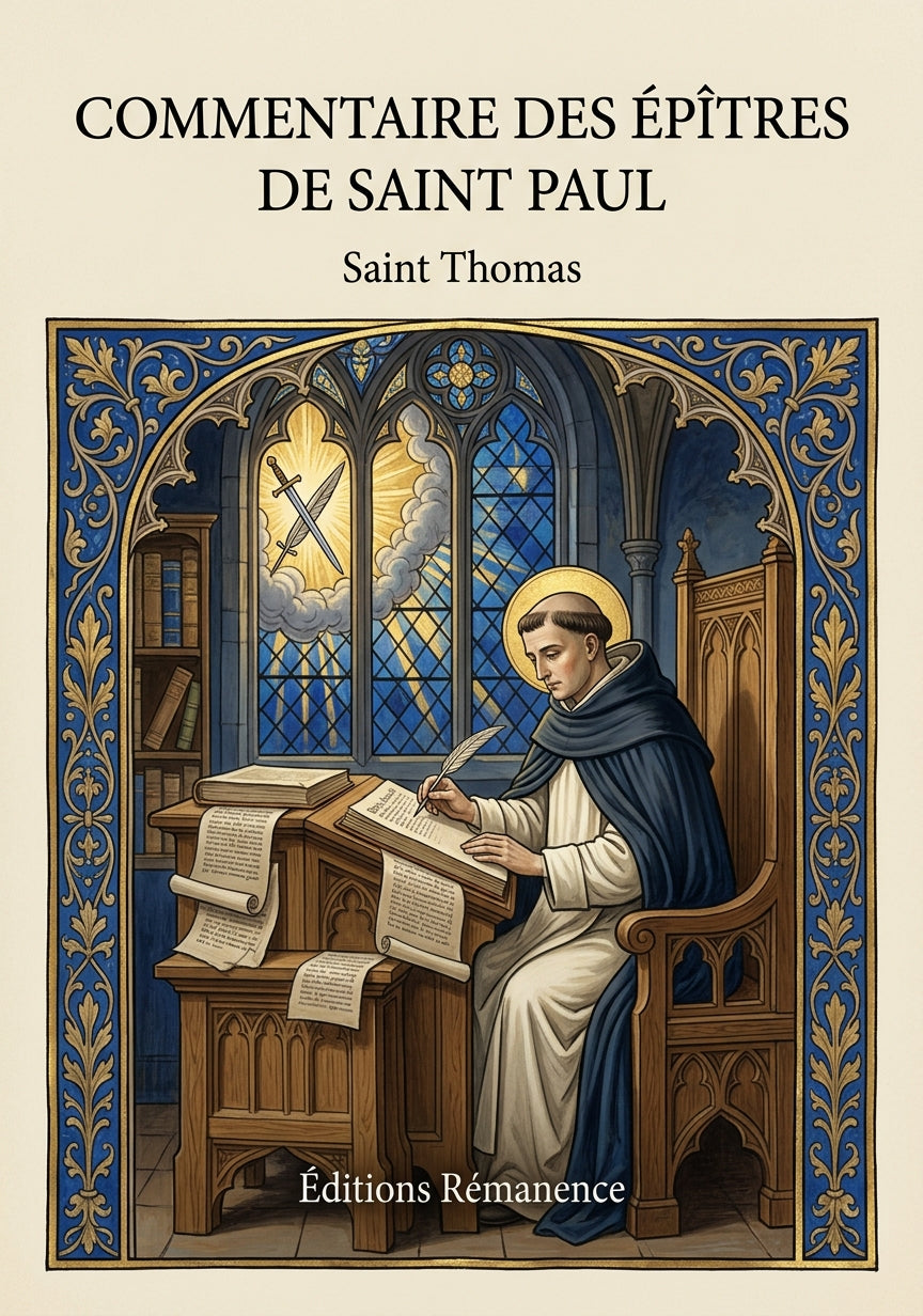 Commentaire des épîtres de Saint Paul - Saint Thomas (Couverture)