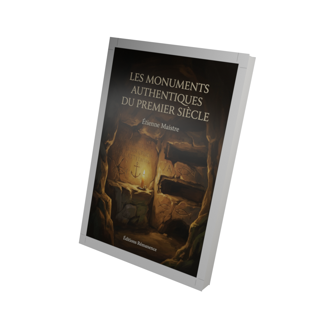 Les monuments authentiques du premier siècle - Étienne Maistre (Vue 3D)