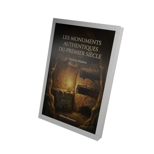 Les monuments authentiques du premier siècle - Étienne Maistre (Vue 3D)