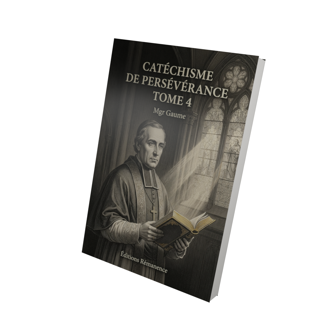 Catéchisme de persévérance Tome 4 - Mgr Gaume (Vue 3D)