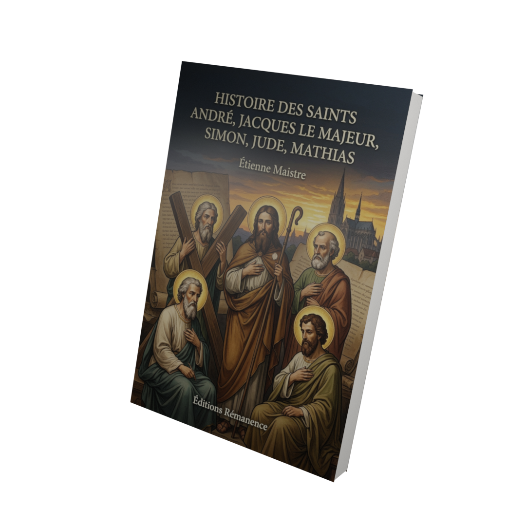 HIstoire des saints André, Jacques le Majeur, Simon, Jude, Mathias - Étienne Maistre (Vue 3D)