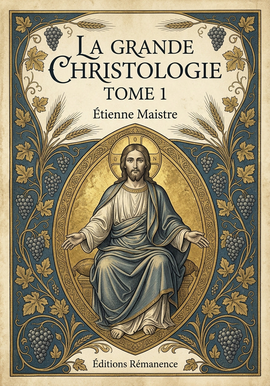 La grande Christologie Tome 1 - Étienne Maistre (Couverture)