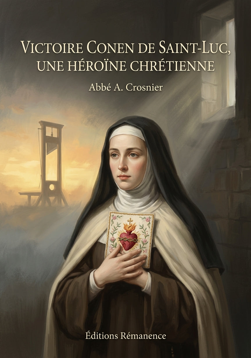 Victoire Conen de Saint-Luc, une héroïne chrétienne - Abbé A. Crosnier (Couverture)