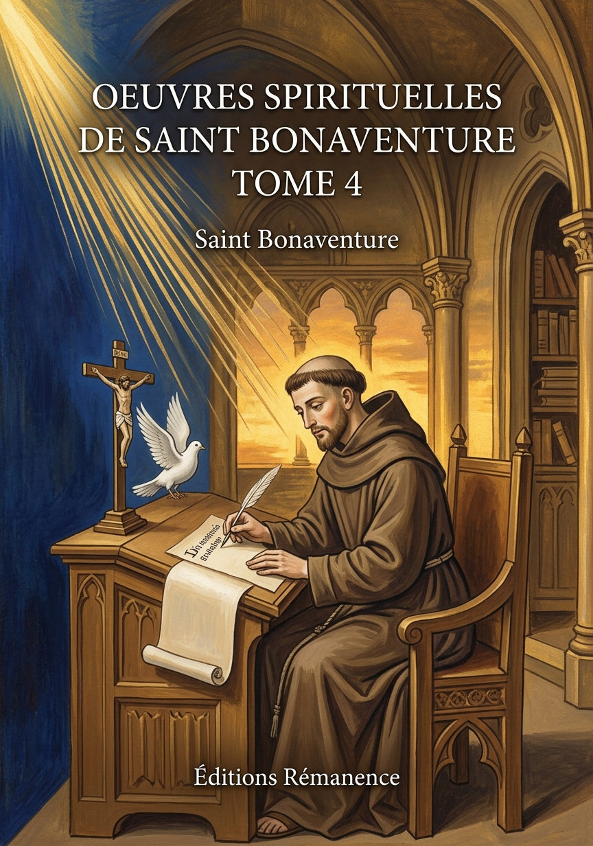 Oeuvres spirituelles de Saint Bonaventure Tome 4 - Saint Bonaventure (Couverture)
