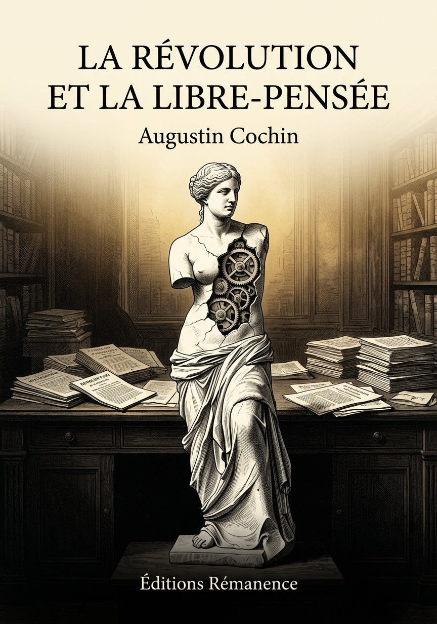 La révolution et la libre-pensée - Augustin Cochin (Couverture)