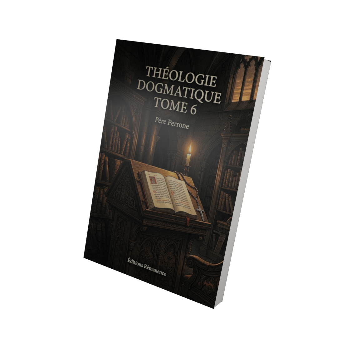 Théologie dogmatique Tome 6 - Père Perrone (Vue 3D)