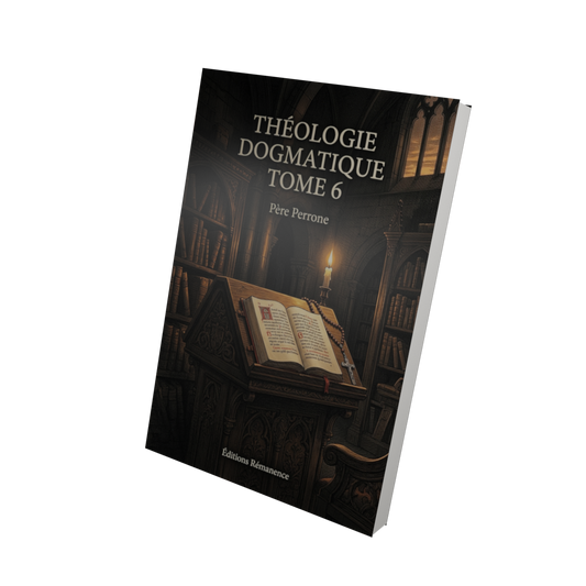 Théologie dogmatique Tome 6 - Père Perrone (Vue 3D)