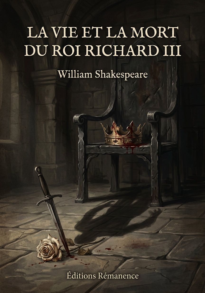 La vie et la mort du roi Richard III - William Shakespeare (Couverture)