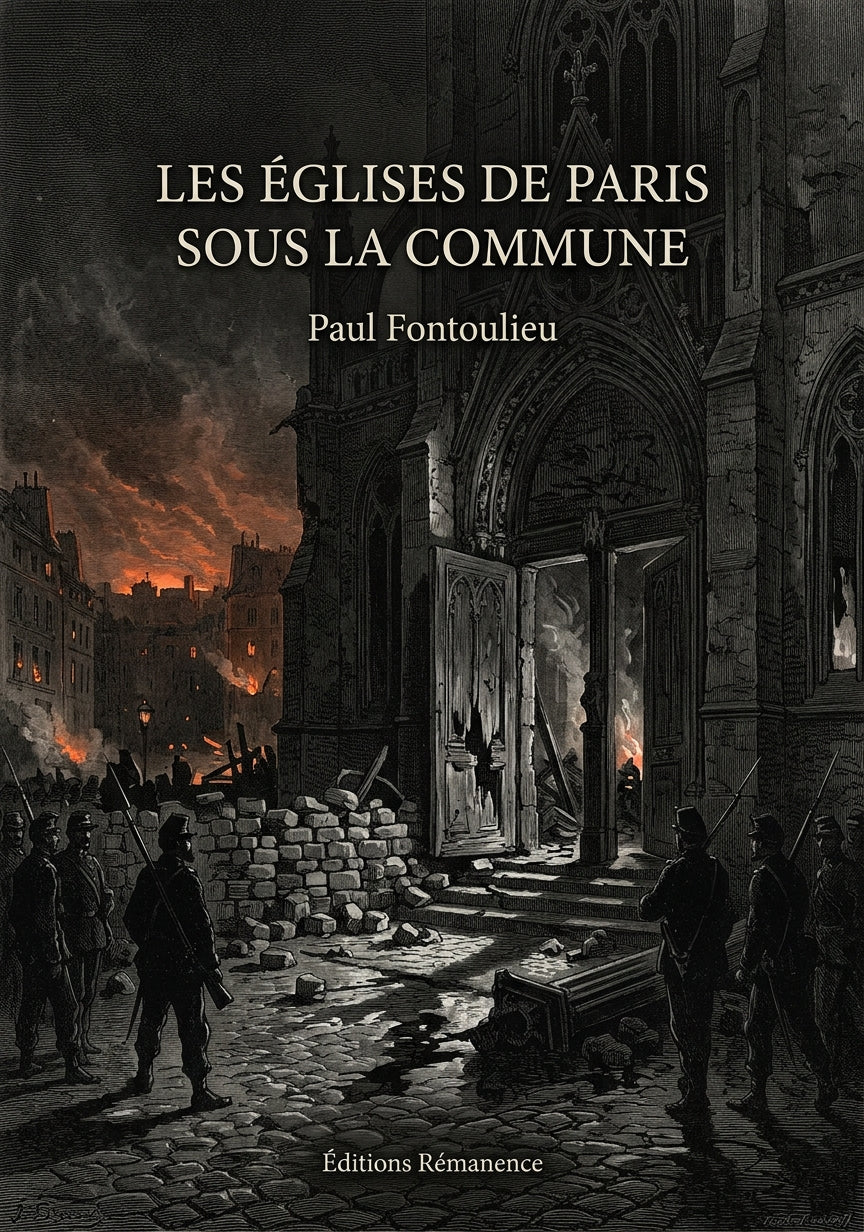 Les églises de Paris sous la Commune - Paul Fontoulieu (Couverture)