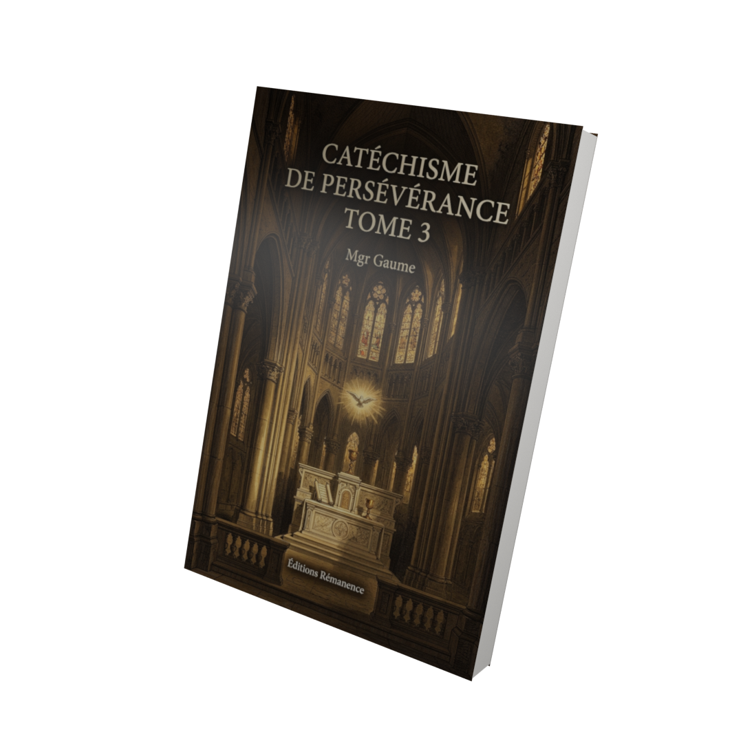 Catéchisme de persévérance Tome 3 - Mgr Gaume (Vue 3D)