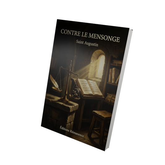 Contre le mensonge - Saint Augustin (Vue 3D)