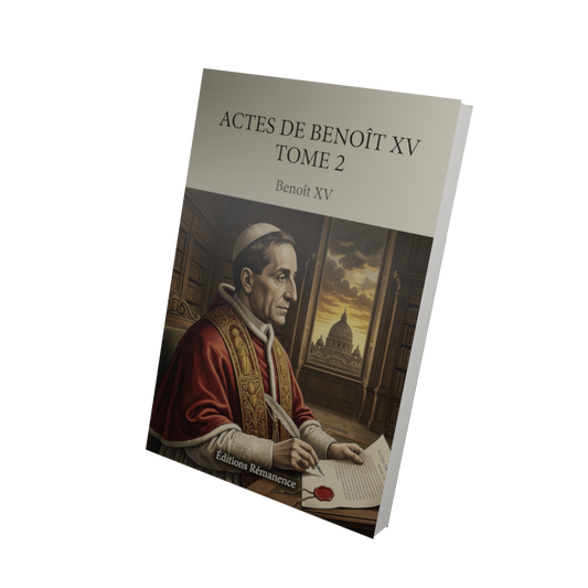 Actes de Benoît XV Tome 2 - Benoît XV (Vue 3D)