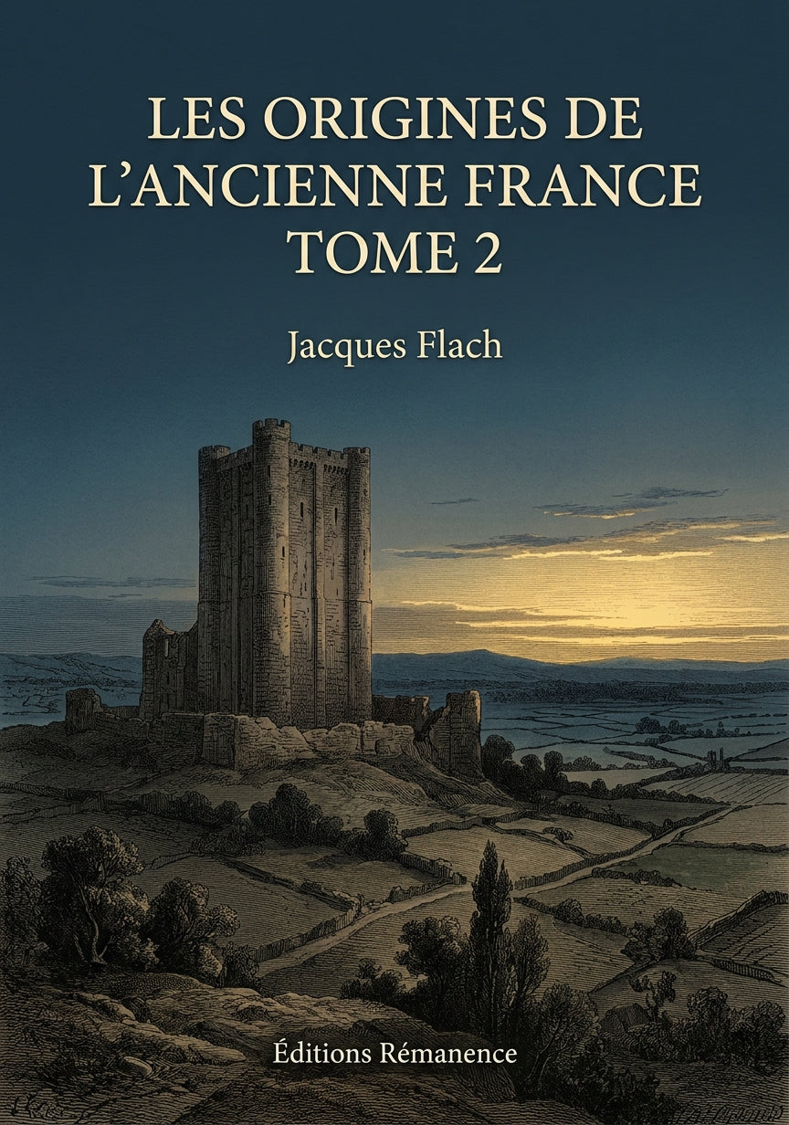 Les origines de l'Ancienne France Tome 2 - Jacques Flach (Couverture)