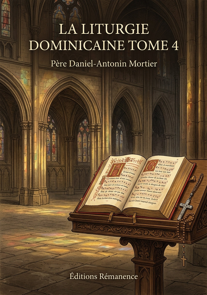 La liturgie dominicaine Tome 4 - Père Daniel-Antonin Mortier (Couverture)