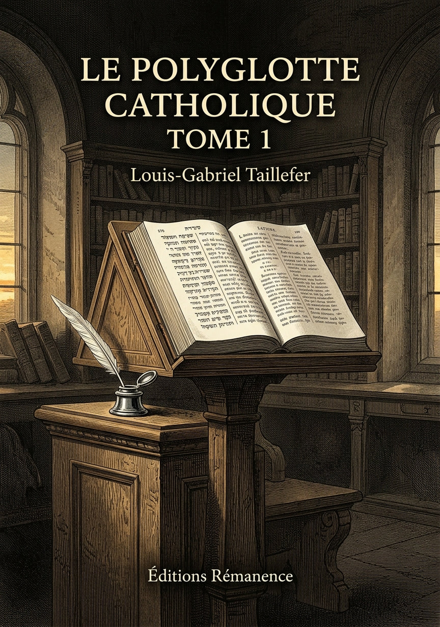 Le polyglotte catholique Tome 1 - Louis-Gabriel Taillefer (Couverture)