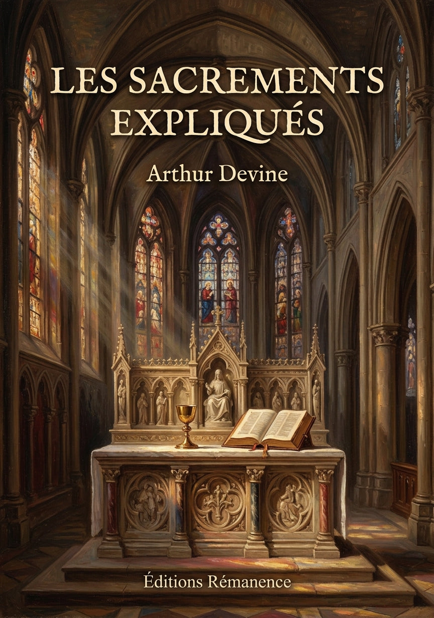 Les sacrements expliqués - Arthur Devine (Couverture)