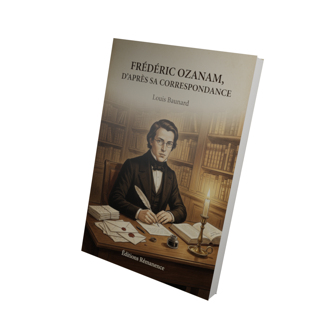 Frédéric Ozanam, d'après sa correspondance - Louis Baunard (Vue 3D)