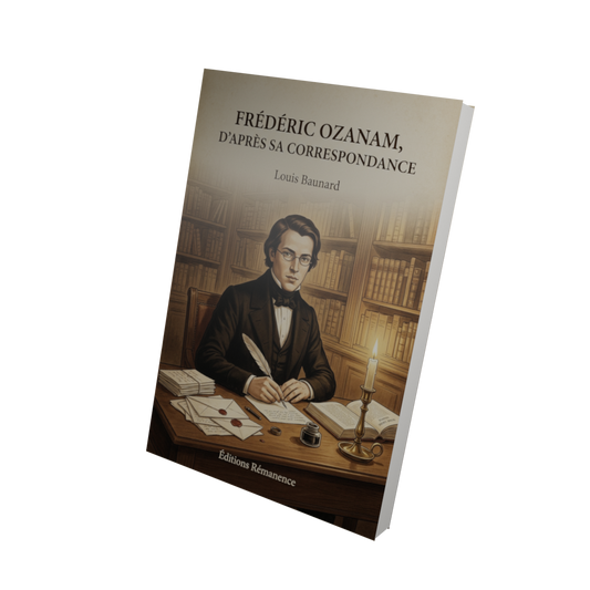 Frédéric Ozanam, d'après sa correspondance - Louis Baunard (Vue 3D)